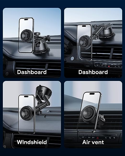 Mount, Air Vent Phone Holder Compatible with iPhone, Samsung, LG, Google