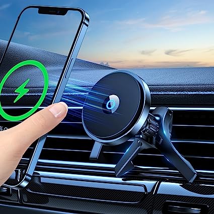 Magnetic Phone Holder for Car, Case Only Compatible for iPhone 12/13/14 Pro/Max/Plus/Mini