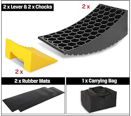 2 Anti-Slip Mats and Carrying Bag