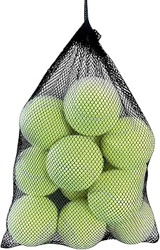 tennis ball is made from natural rubber and durable felt material for consistent feel and reduced shock. Magicorange12 Pack Advanced Training Tennis Balls Practice Balls,