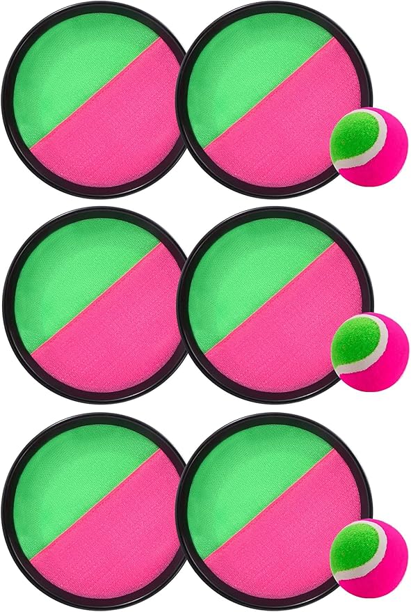 Toss and Catch Paddle Ball - Outdoors Game Balls Toys
