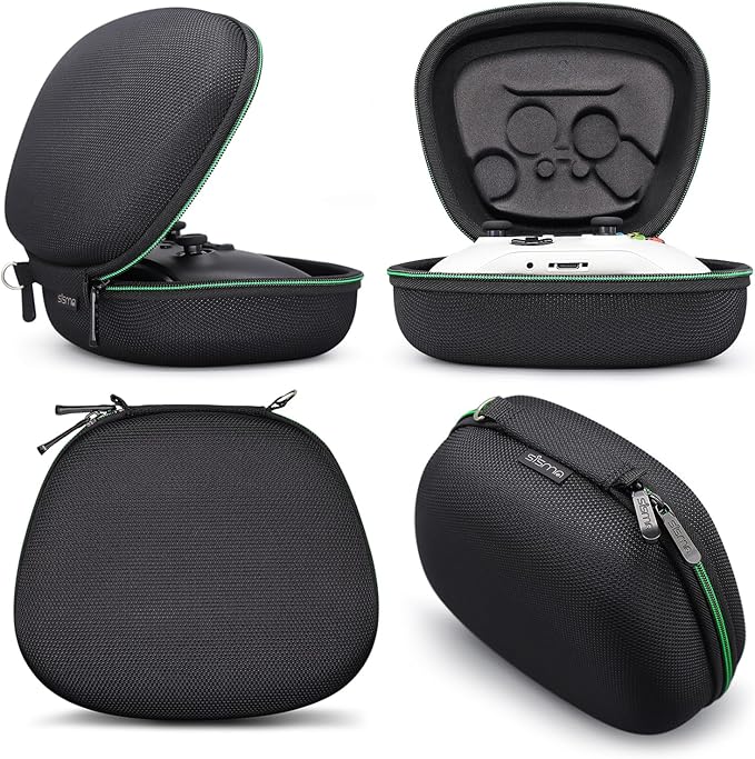 The controller case can be put into backpack or luggage easily and take everywhere you want to go, Controller Hard Shell Home Safekeeping Protective Cover Storage Case