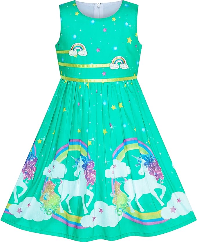 Machine washable, low tumble dry,  Girls Dress  Double Bow Tie Party