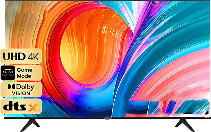 65A60GV - 65 inch 4K Ultra HD Dolby Vision HDR10 VIDAA Smart TV with Bluetooth, DTS TruSurround, 3HDMI(Canada Model) 2022 Black