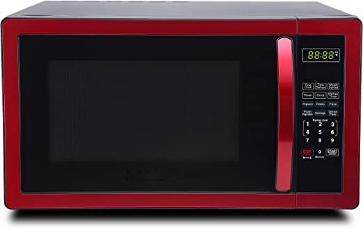 1.1 Cubic Feet, Black With Stainless Steel TrimMicrowave,