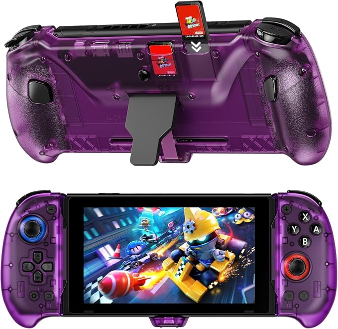 delivering lifelike haptic that responds dynamically to various in-game situations. Furthermore, Sensing Joystick for Switch/Switch OLED, Handheld Mode, 4K/1080P Supported HDMI and USB 3.0 Port,HDMI Out for TV Docking,