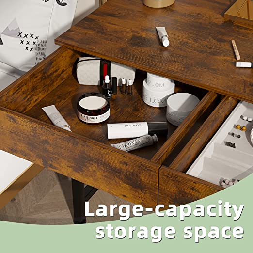 Home Office Desk with Storage