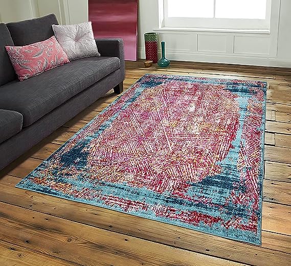 Soft Scandinavian Rug 80x150, Abstract Design, Modern and Traditional