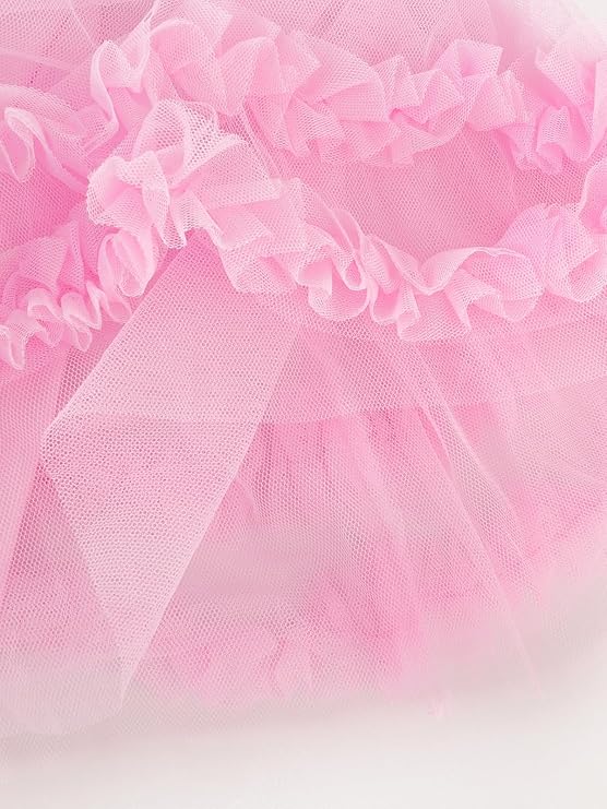 esigned with a cute ruffle hem, our girls tutu skirt adds a sweet, princess flair to any outfit. The elastic waistband is stretchy and soft,