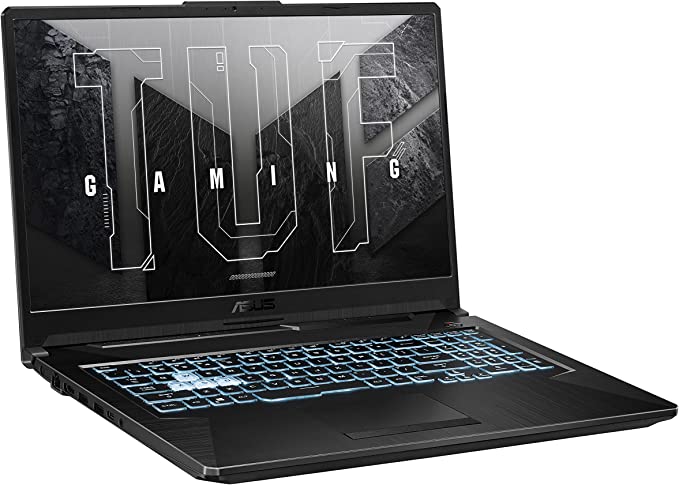 ASUS TUF Gaming A17 Gaming Laptop, 17.3” 144Hz Full HD IPS-Type, AMD Ryzen 5 4600H, GeForce GTX 1650, 8GB DDR4, 512GB PCIe SSD, Wi-Fi 6, Windows 11 Home, FA706IHRB-AS51-CA , Graphite Black