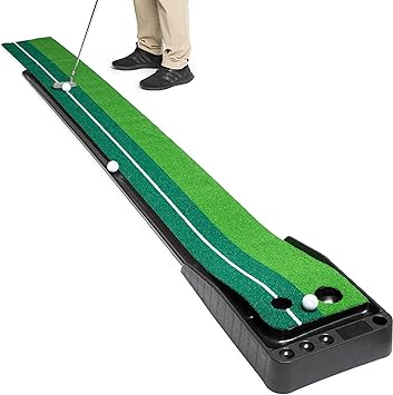 portable and compact golf mat. Simply open the indoor putting mat, Tech Gifts, Office Gifts, Indoor Games, Outdoor – Golf Mat with 3 Bonus Balls