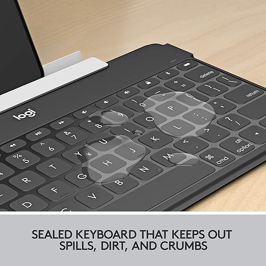 super-light keyboard that you can keep with you through the day whether you’re working or learning from the backyard or back at the office. Super-Slim and Super-Light Bluetooth Keyboard for iPhone, iPad, Mac and Apple TV including iPad Air 5th gen