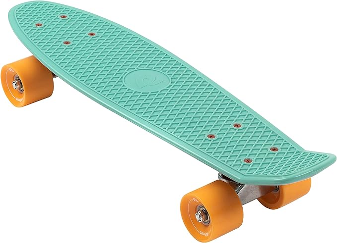 Plastic Cruiser Complete Skateboard with ABEC 7 Bearings and PU Wheels
