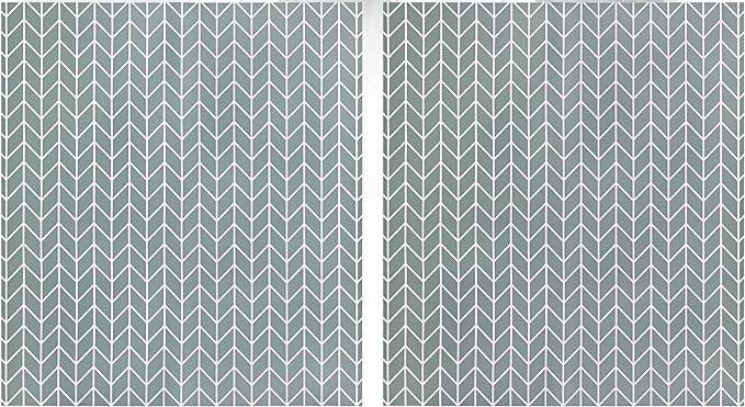 breathable, moisture-absorbing, dries fast, anti-slip rubber bottom preventing the mat from sliding, 25.6'' x 23.6'' Washer Dryer Top Protector,