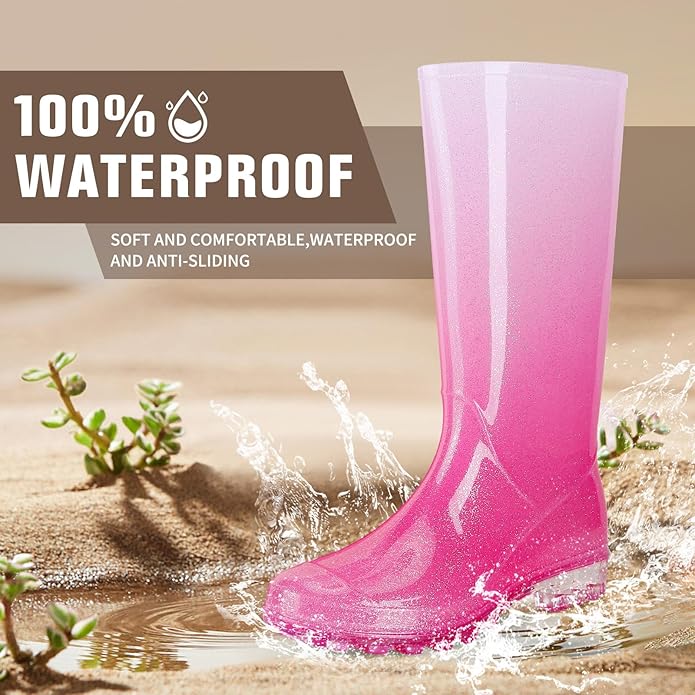 It provides optimal traction on wet and muddy ground, making it perfect for rainy days and outdoor work.Anti-Slip Rubber Boots Casual Fashion Holiday Shoes Outdoor Fishing boots