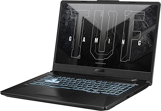 ASUS TUF Gaming A17 Gaming Laptop, 17.3” 144Hz Full HD IPS-Type, AMD Ryzen 5 4600H, GeForce GTX 1650, 8GB DDR4, 512GB PCIe SSD, Wi-Fi 6, Windows 11 Home, FA706IHRB-AS51-CA , Graphite Black