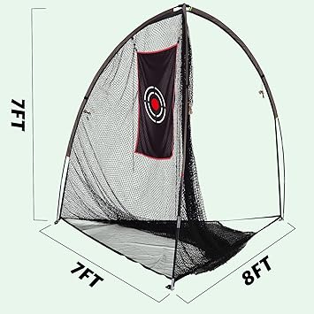 saving you more time for setup and disassembly, and giving you more time to experience the fun of golf.Golf Nets for Backyard Driving, Golf Training Aid, Golf Training Equipment Net