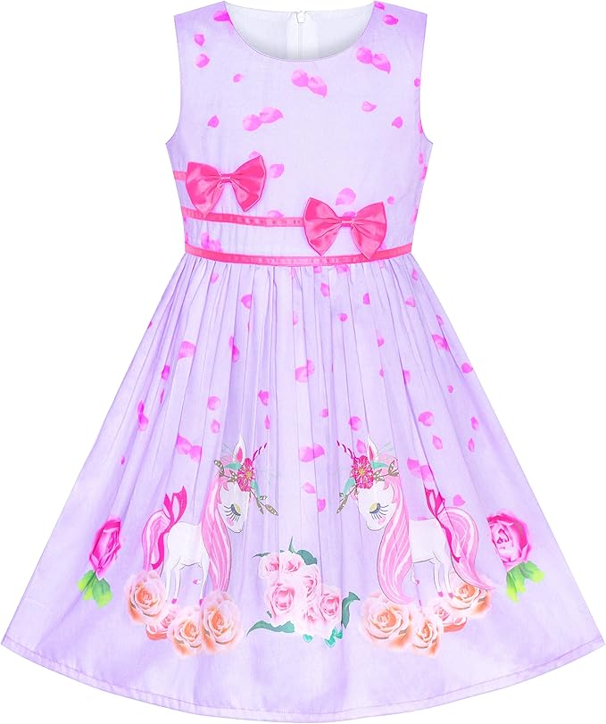 This fashion girls dress is perfect as a dress for major festivals or special occasions, such as birthday parties, wedding pageants, Easter, Halloween, Christmas, school performance events, prom dress up