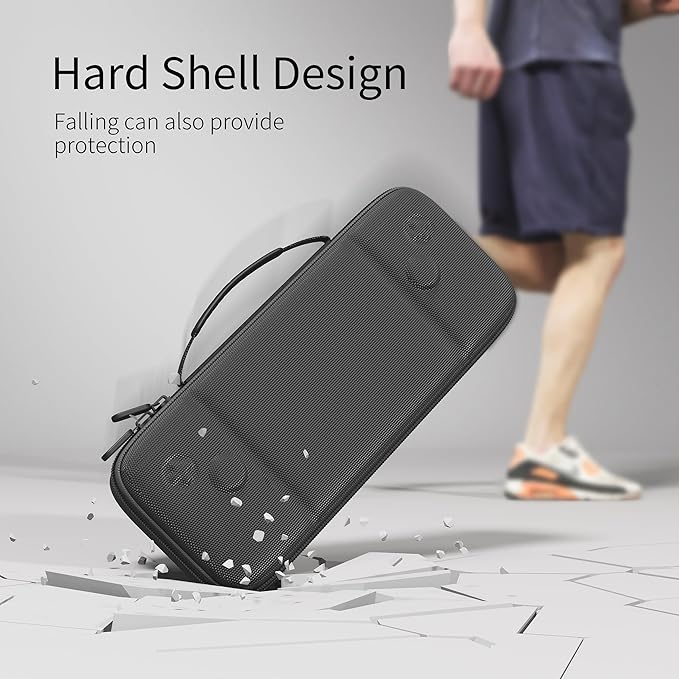 This PS Portal case is extremely thin and lightweight,Hard Shell Carrying Case for PS Portal - PlayStation 5 Remote Player Portable Thin Storage Carrying Case