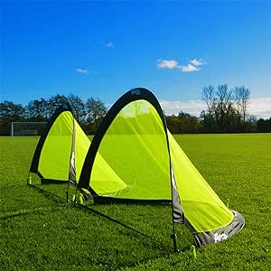 Pop-Up Soccer Goal 3 Sizes  Target Goal for Soccer Practice  Soccer Training, These cutting-edge soccer goals for training sessions come as a pair
