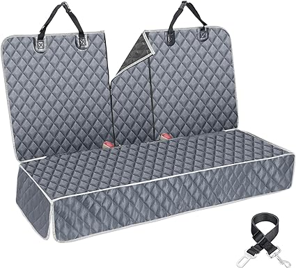 protector for kids and pets alike. Whether it's safeguarding your sofa or preventing doggy-induced chaos in your car, Cover for Back Seat,Non-Stick Fur,Pet-Friendly and Waterproof - Universal Fit Interior Protector for Auto, Van, SUV