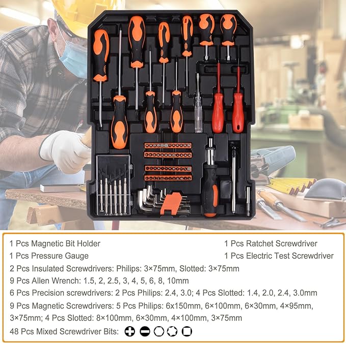 Wrench Mechanic Tool Set, Tool Box for car Maintenance