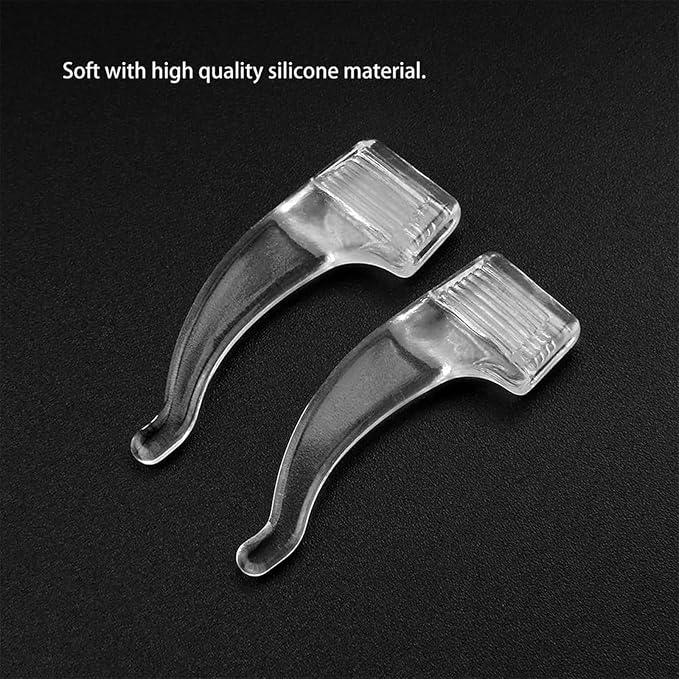 eyewear retainers are made of elastic silicone, soft and durable, comfortable to children's head, simple and practical design, easy to use.