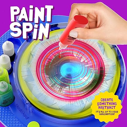 : Equipped with a splatter guard and intuitive setup process, this kit ensures a mess-free art experience for all ages.Art Machine Kit for Kids - Arts and Crafts for Boys & Girls Ages 6-8 - Art Craft Set Easter Gifts for 6-9+ Year Old Boy,