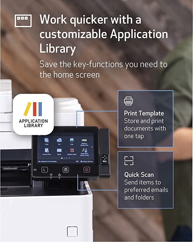 Wireless Color Printer with Scanner, Canon 3101C011 imageCLASS, Copier - Fax