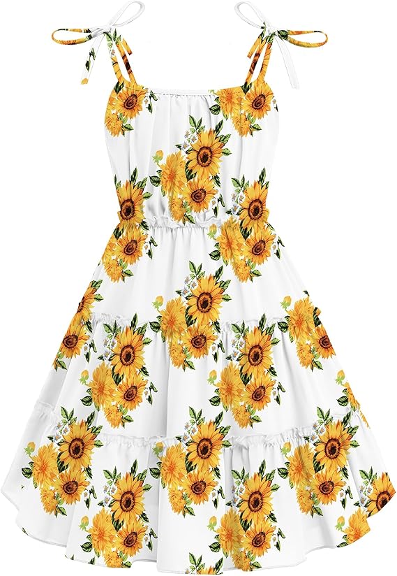 Perfect for various occasions, this cute dress for girls is ideal for daily wear, beach days, weddings, family gatherings
