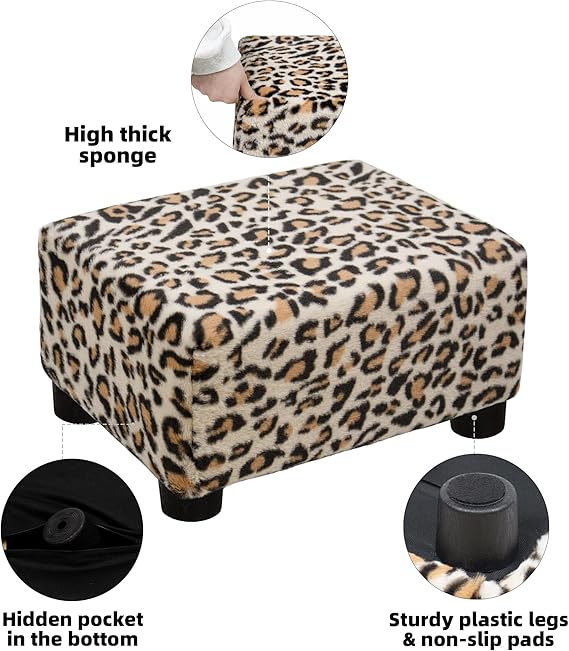 great comfort for your tired feet.It helps keep the foot elevated, reduces pressure on the ankle and prevents swelling,ootstool with Legs Under Desk Footrest for Living Room Bedroom