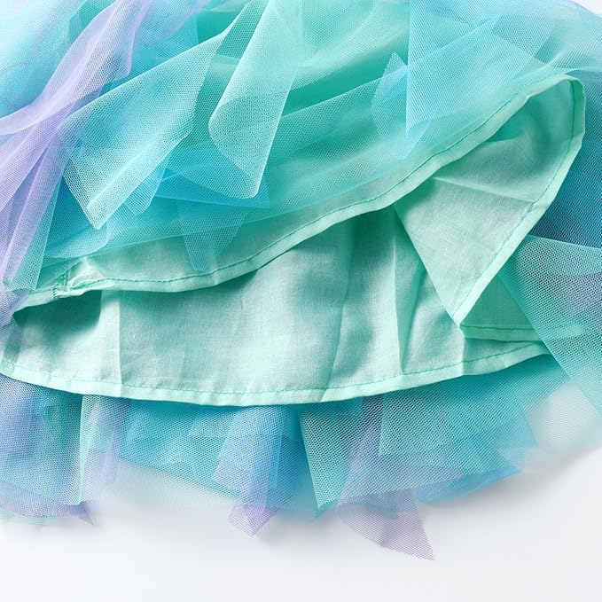 The girls sequin skirt is made of sparkling sequined fabric on the outside,
