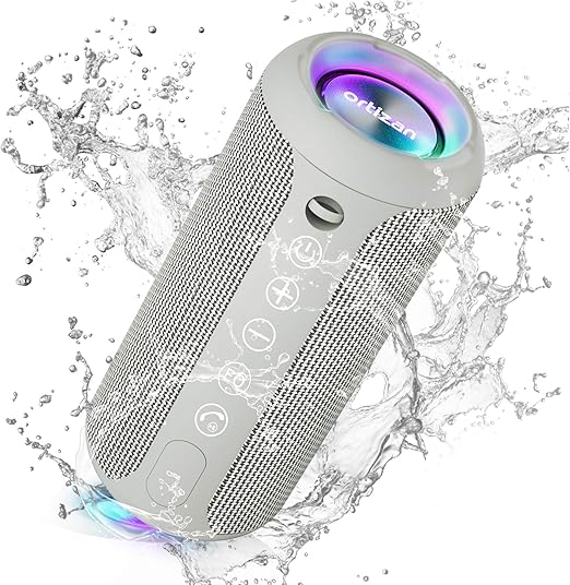 it's an auditory experience that's truly unparalleled, Bluetooth Speaker, IPX7 Waterproof Wireless Speaker with 24W Loud Stereo Sound, Outdoor Speakers with Bluetooth 5.0, 30H Playtime