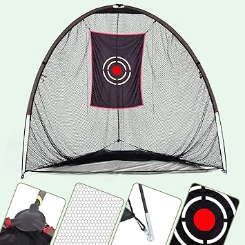 saving you more time for setup and disassembly, and giving you more time to experience the fun of golf.Golf Nets for Backyard Driving, Golf Training Aid, Golf Training Equipment Net