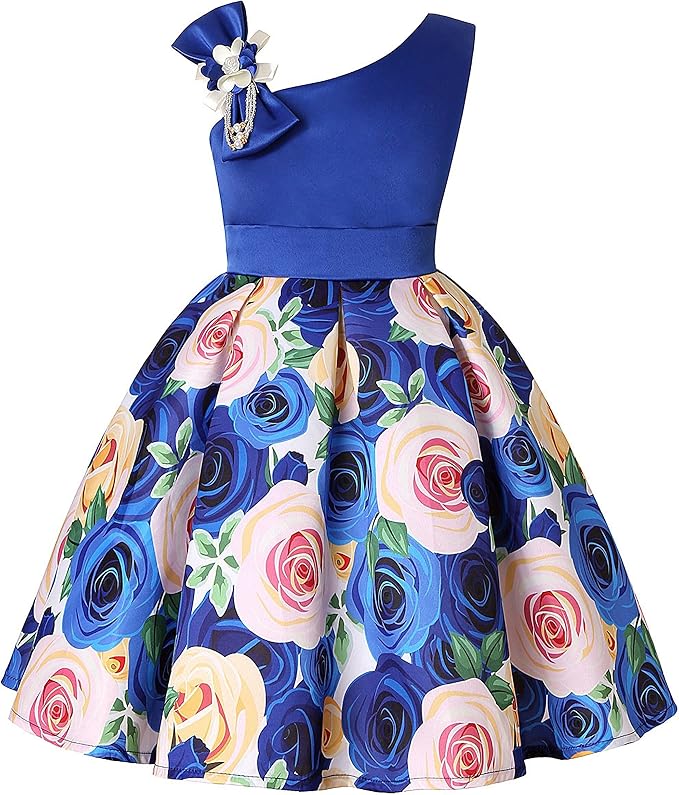 This fashion girls dress is perfect as a dress for major festivals or special occasions, such as birthday parties, wedding pageants, Easter, Halloween, Christmas, school performance events, Floral Birthday Party Dresses Pageant Ball Gown
