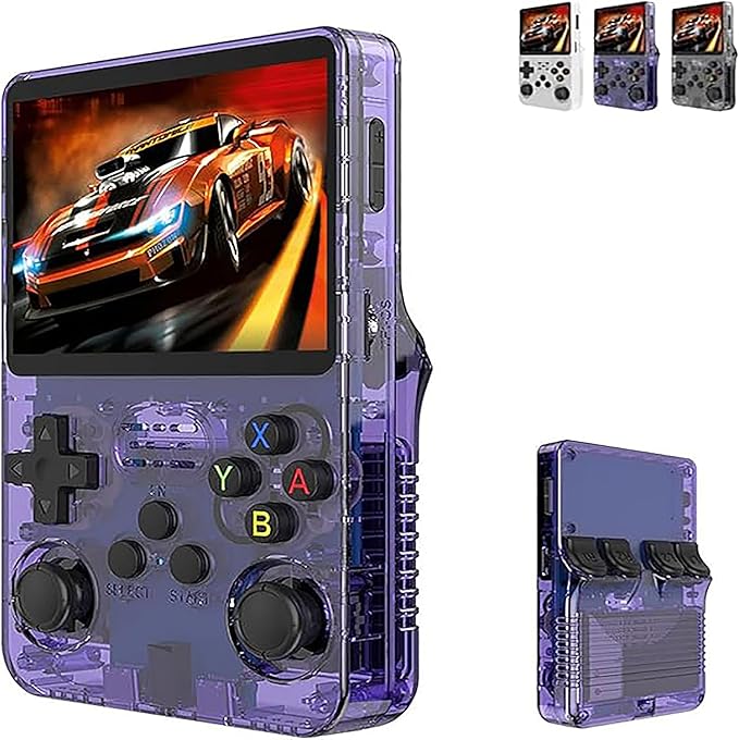 Portable Wireless Retro Game Console,Handheld Game Console, Game Console Built in 20000+ Games,