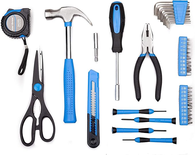 Kit with Plastic Toolbox Storage Case-39piece