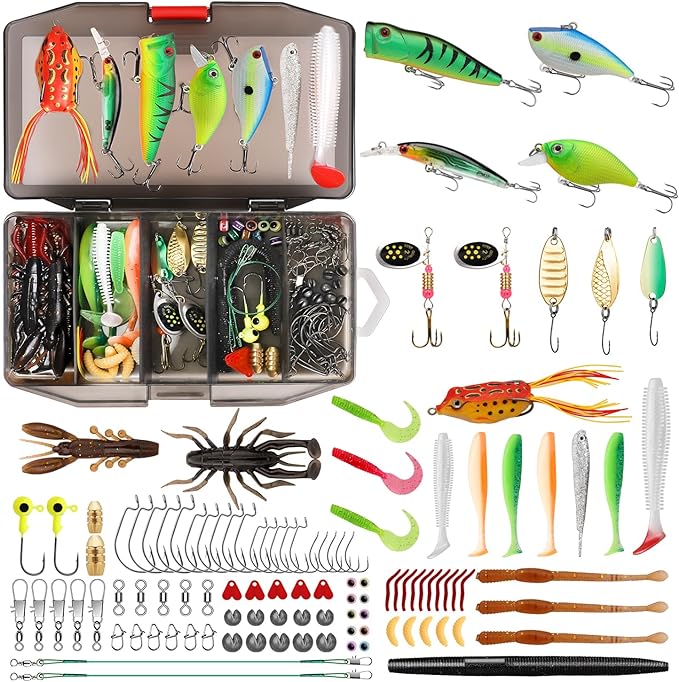 not easily deformed and anti-corrosion in the sea, and you can use this kit for a long time and many times. Fishing Accessories Included Fishing Gear and Equipment,