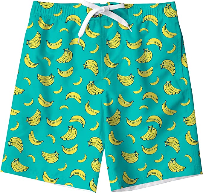 Quick Dry Swimwear Bathing Suit for Big Boys Beach Swim Boards Shorts 7-16 Years