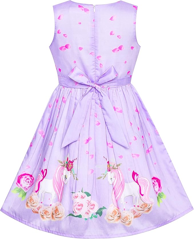 This fashion girls dress is perfect as a dress for major festivals or special occasions, such as birthday parties, wedding pageants, Easter, Halloween, Christmas, school performance events, prom dress up