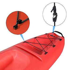 Kayak deck bungee kit can secure your accessory on your kayaks boat etc,  Hooks and Bungee Cord Hook Screws & Rivets for Kayaks Canoes Boat