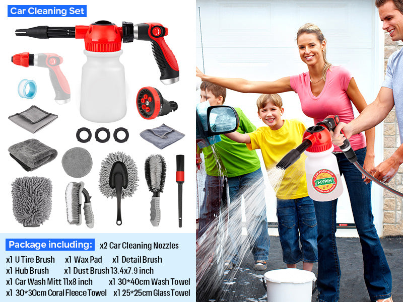 bring a new look of your car this product will support spray foam and water out.Pouring less soap and comes with more foam! This foam gun is so convenient in our daily life 2.5 to 6 Bars Foam Blaster, Wash Foam Gun Set
