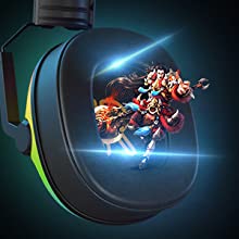 Headset with Noise Canceling Microphone, Gaming Headset for Xbox PS5 PS4