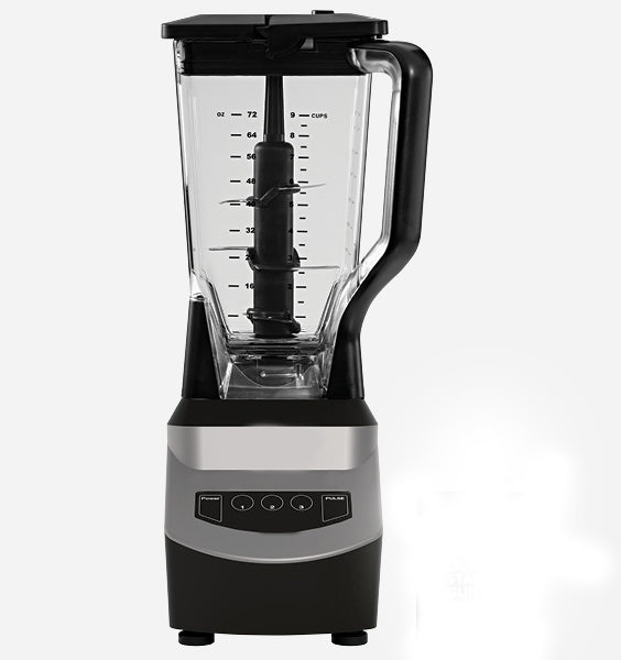 High Speed, and equipped with 304 stainless steel blades,allows the blender for smoothies,  Professional Blender, 72 oz Pitcher, Black/Silver, 900W