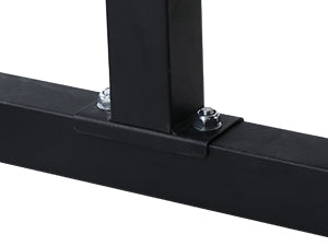 The enhanced frame provides extra stability and support for up to 500 lbs. Powder coated finish absolutely will NEVER rust , Squat Rack Stand,Barbell Rack,Bench Press Rack Stand Home Gym