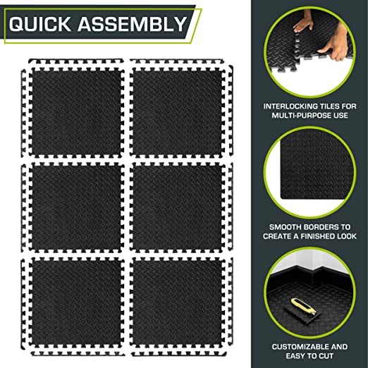 Home gym,  Exercise Puzzle Mats