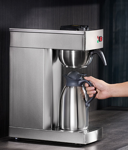 this coffee maker is incredibly easy to use. Even first-time users can effortlessly brew delicious coffee, Coffee Maker Machine with Thermal Carafe