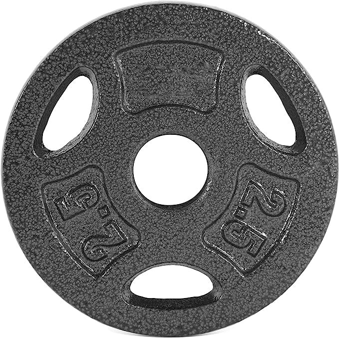 Standard Grip Plate for Strength Training, Muscle Toning, Weight Loss & Crossfit