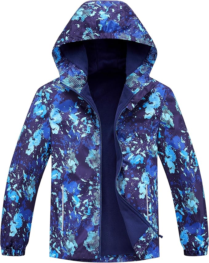 The classic design and sweet floral patterns of the outer fabric provide moisture absorption, breathability, and water resistance, keeping your kids dry in rainy conditions.