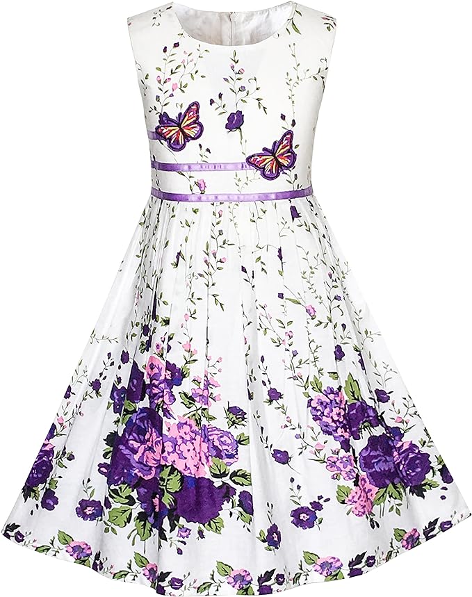 two ribbons on the back of the waist allow you to put It is tied into a bow or other shape, making your princess look more noble and elegant.